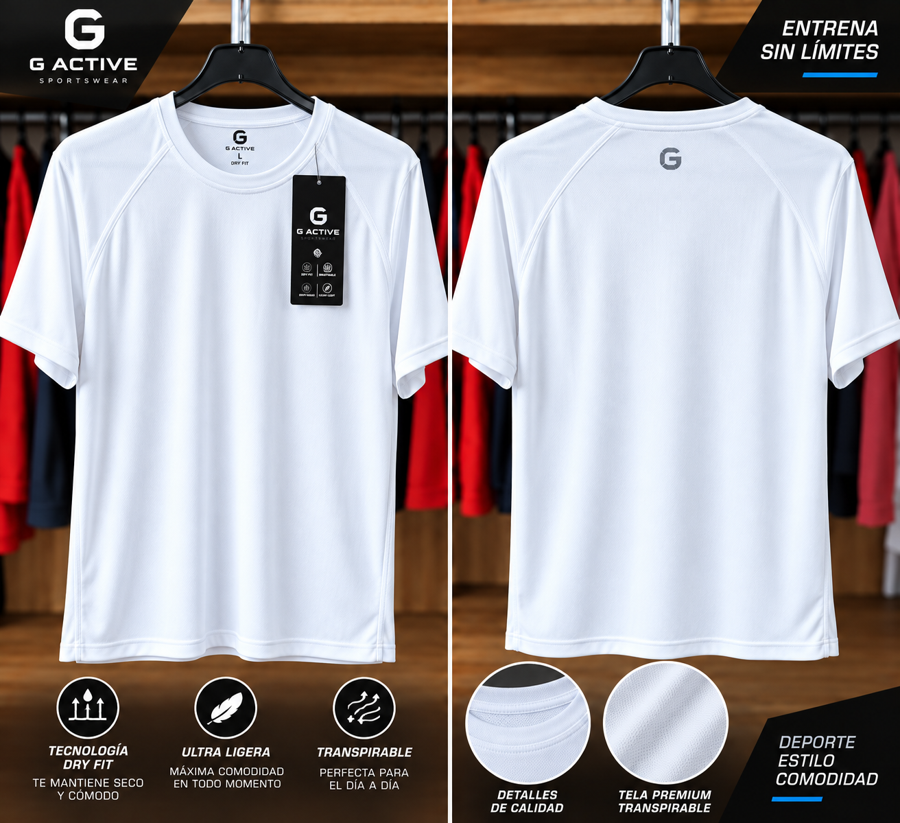 Remera Deportiva