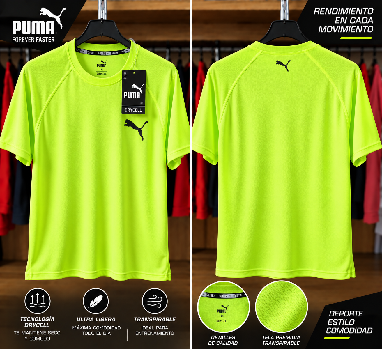 Remera Deportiva