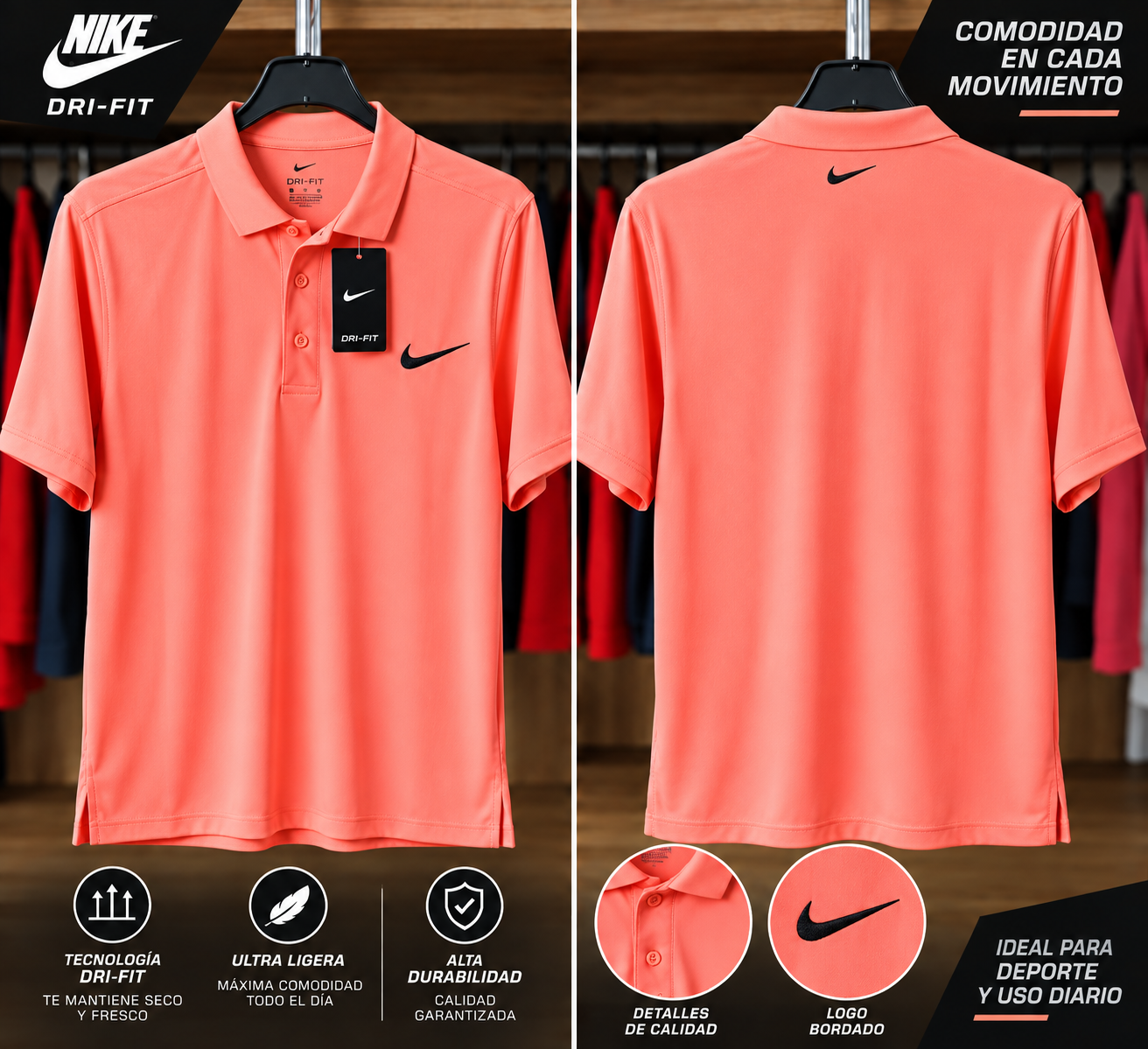 Remera con Cuello